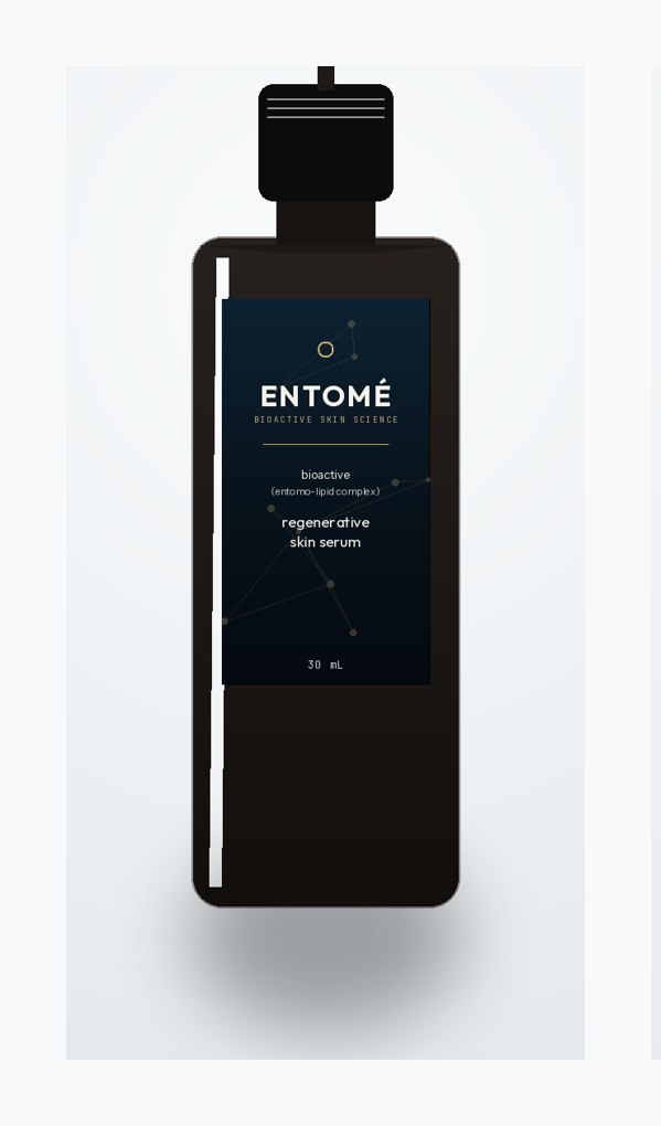 Entomé Regenerative Serum from the bundle, detail