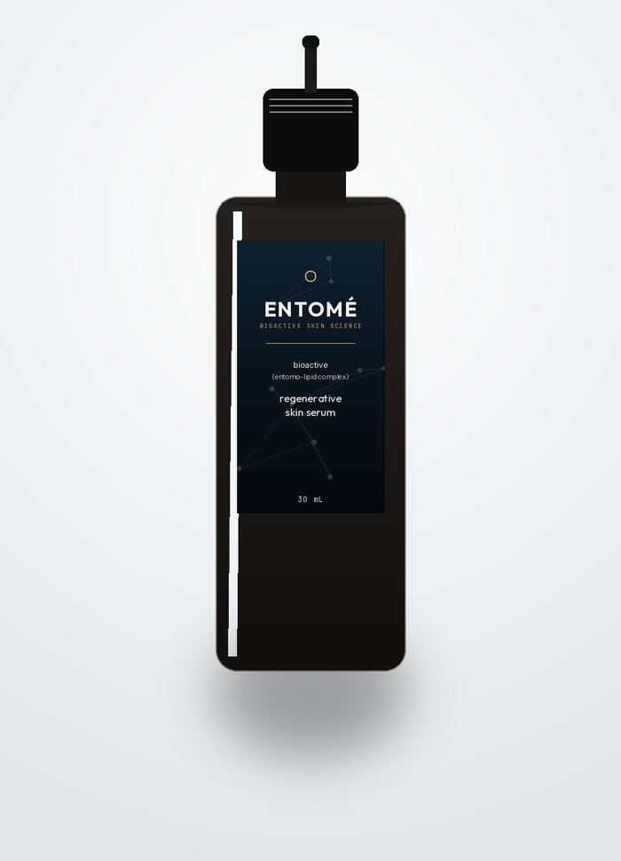 Entomé Regenerative Serum, studio detail